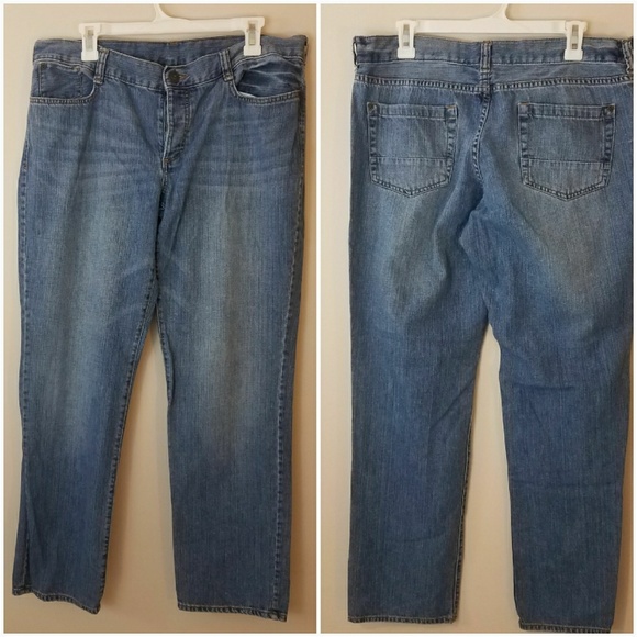 ladies boyfriend jeans size 14